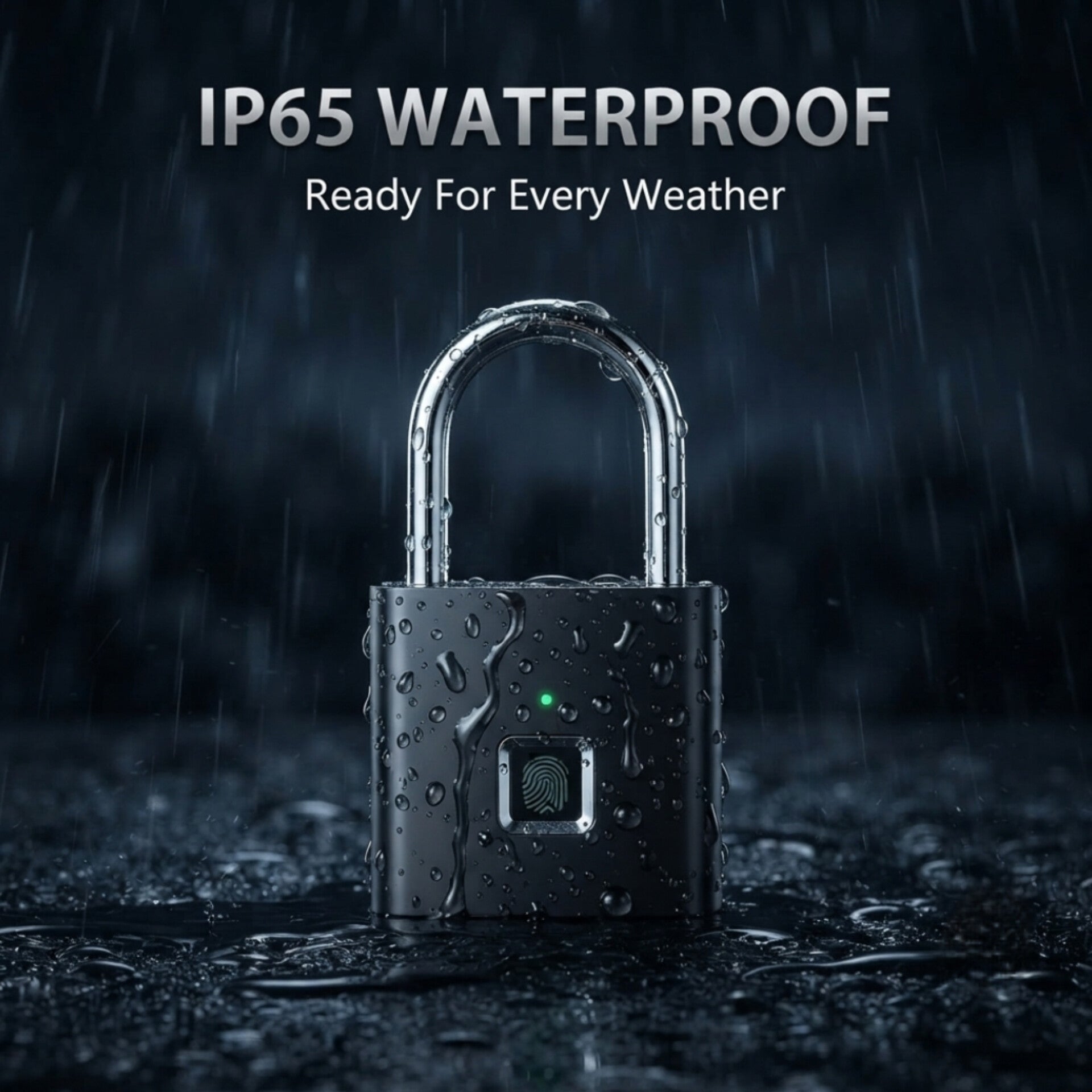 Smart Fingerprint Padlock for Secure Travel