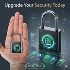Smart Fingerprint Padlock for Secure Travel
